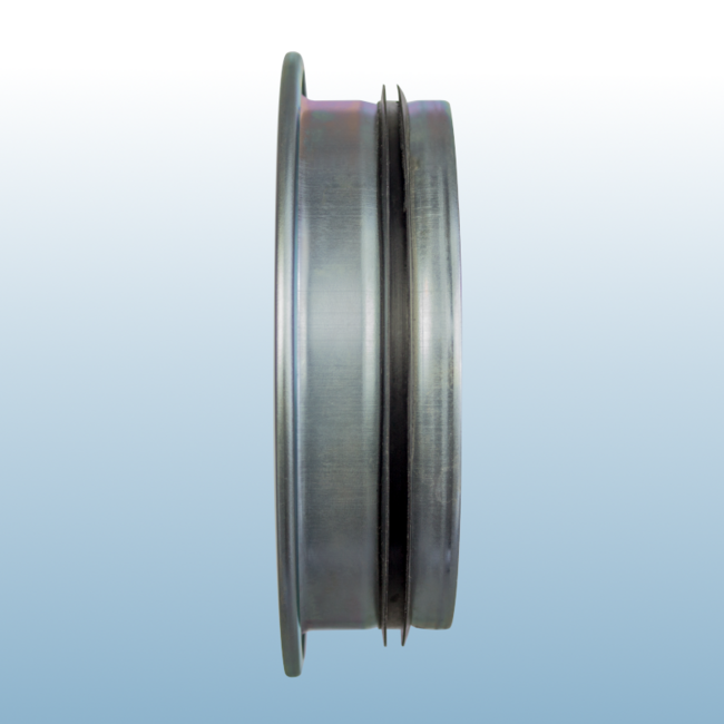 Rohr-Endgitter gepresst safe