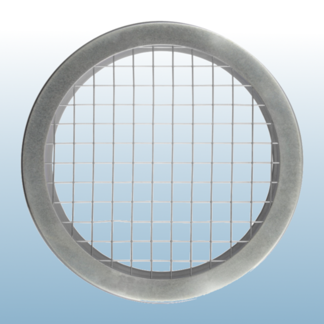 Rohr-Endgitter gepresst safe