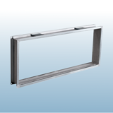 Flexmanschette eckig Länge 150 mm